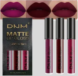 evpct 3Pcs Dark Red Purple Plum Matte Liquid Lipstick Sets for Women Matte Lip Stain Long Lasting Waterproof, Burgundy Blood Blue Red lipstick, Black Cherry Maroon Gothic 24 Hours Magic Lipsticks