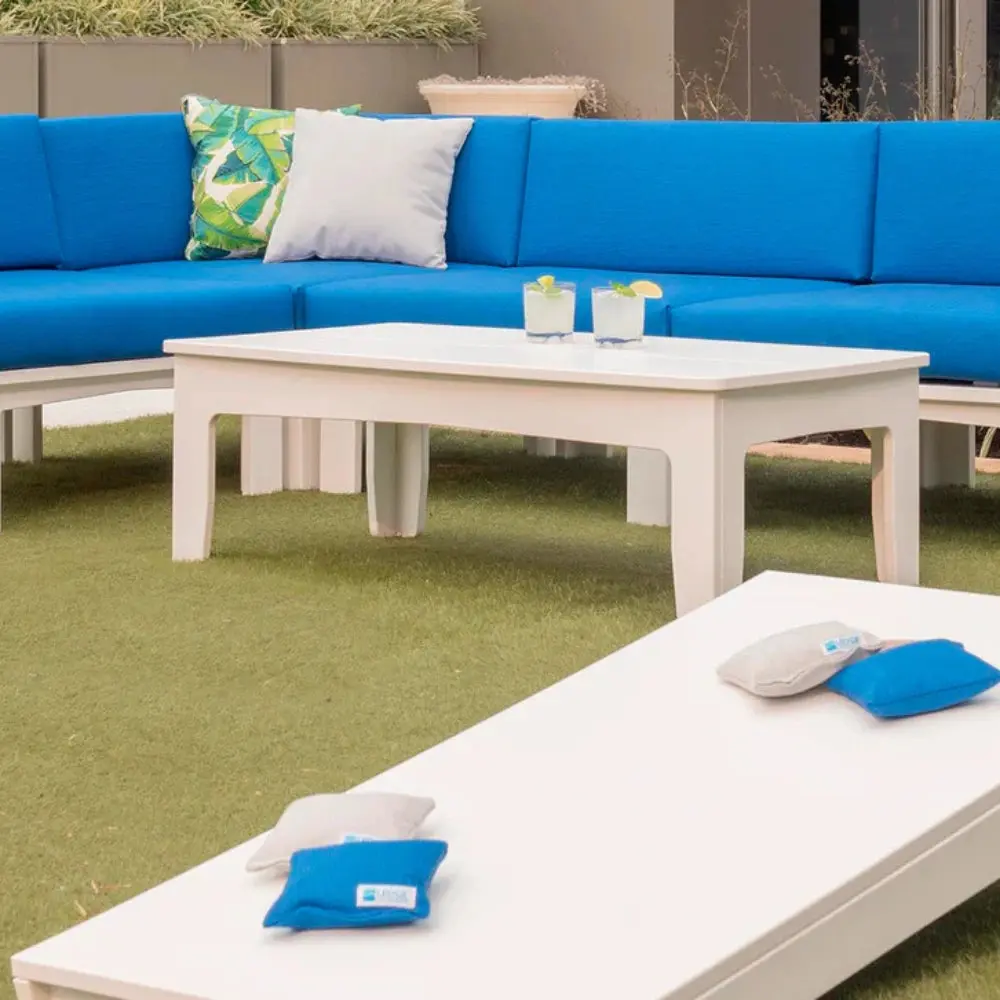 Ledge Lounger Mainstay Outdoor Rectangular Coffee Table | UV20 HDPE
