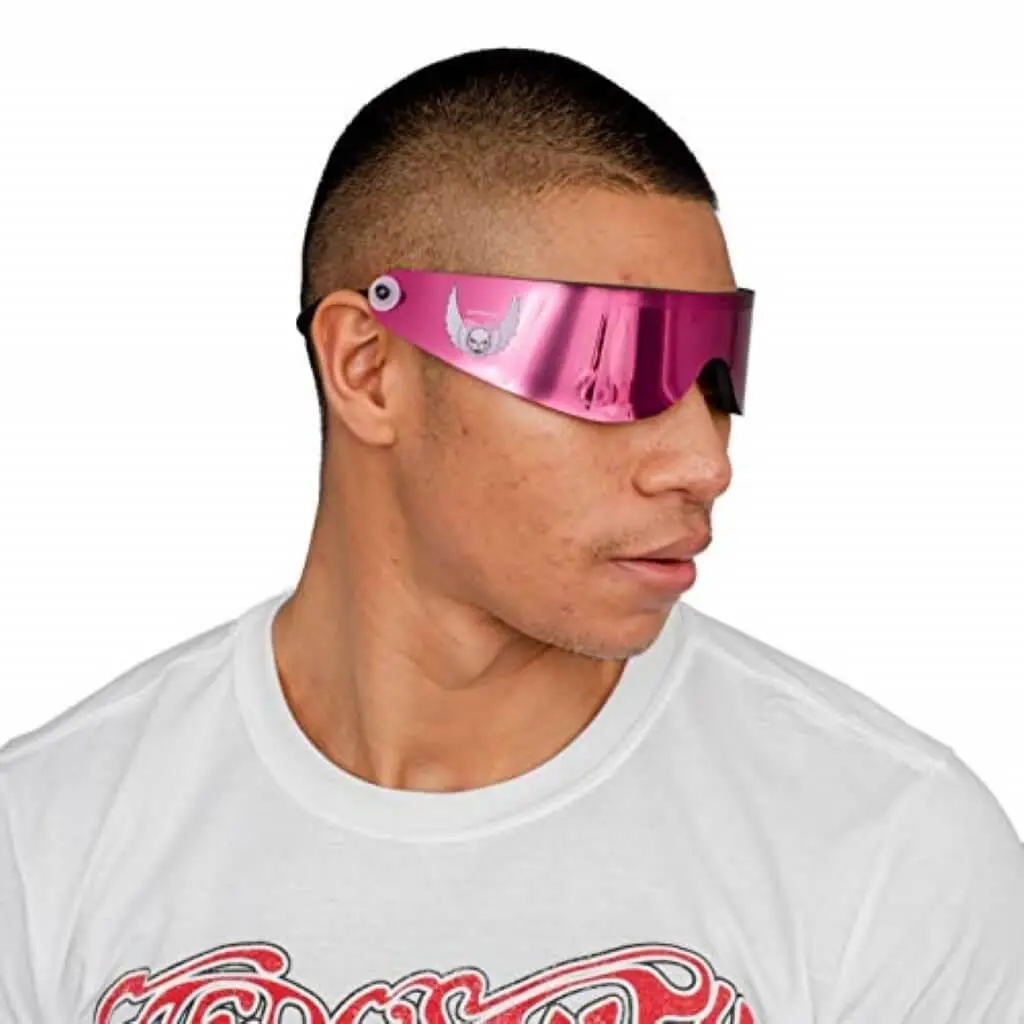 Bret Hitman Hart Vintage Wrap Around Sunglasses
