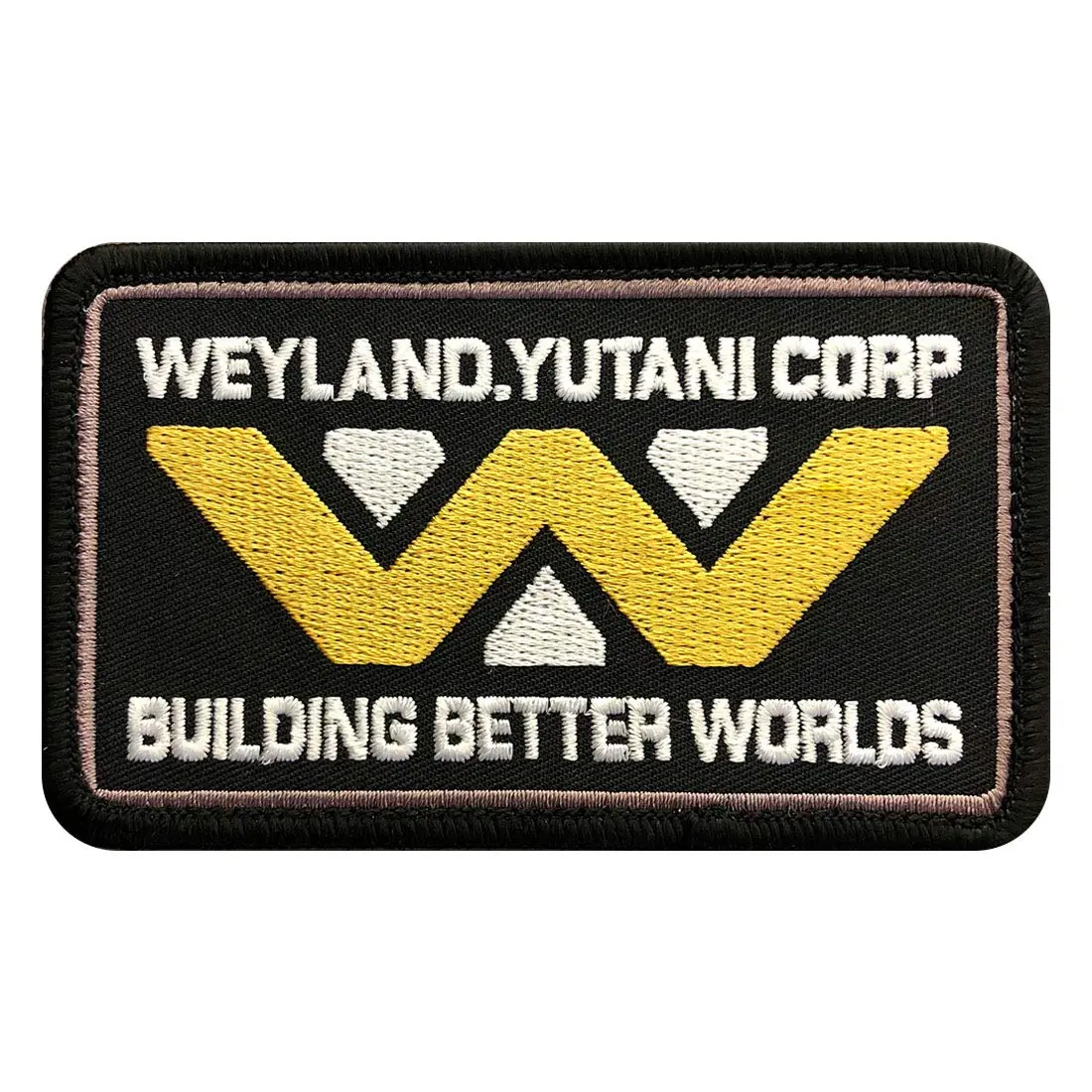 Weyland Yutani Building Better Worlds Alien Hook Fastener Patch (4.0 x 2.5 - MLY-7)