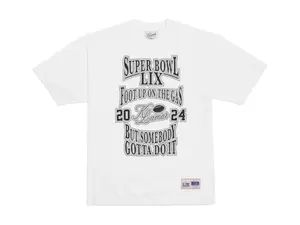 Kendrick Lamar x Willy Chavarria Foot Up On The Gas T-Shirt White (men) by StockX