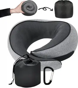 2026 100% Pure Memory Foam Travel Neck Pillow – 360° support, breathable cover, and stowable design. No more neck cramps on flights, in cars, or at the airport. Finally, a pillow that actually lets you sleep upright.