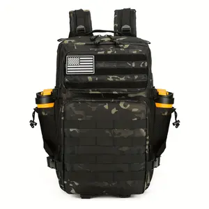 11.89gal Men and Women Large-Capacity Backpack, Multifunctional Outdoor Camping and Hiking Pack