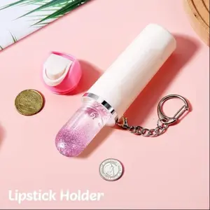 Mini Water Bottle Keychain Holder, Lightweight Keychain, Compatible with Ovalla Bottles, Stylish Accessory for Women & Girls, Perfect Gift Idea