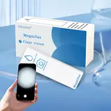 Magnifier Pro, Clear Viewing, Private & Easy to Use, Disposable Lenses with Reusable Base (Lens-Only Option Available)
