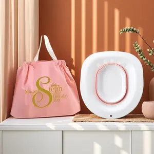 Portable Feminine Hygiene Seat for Toilet | Universal Personal Care Sitz Bath Basin | Comfortable, Reusable & Easy to Use