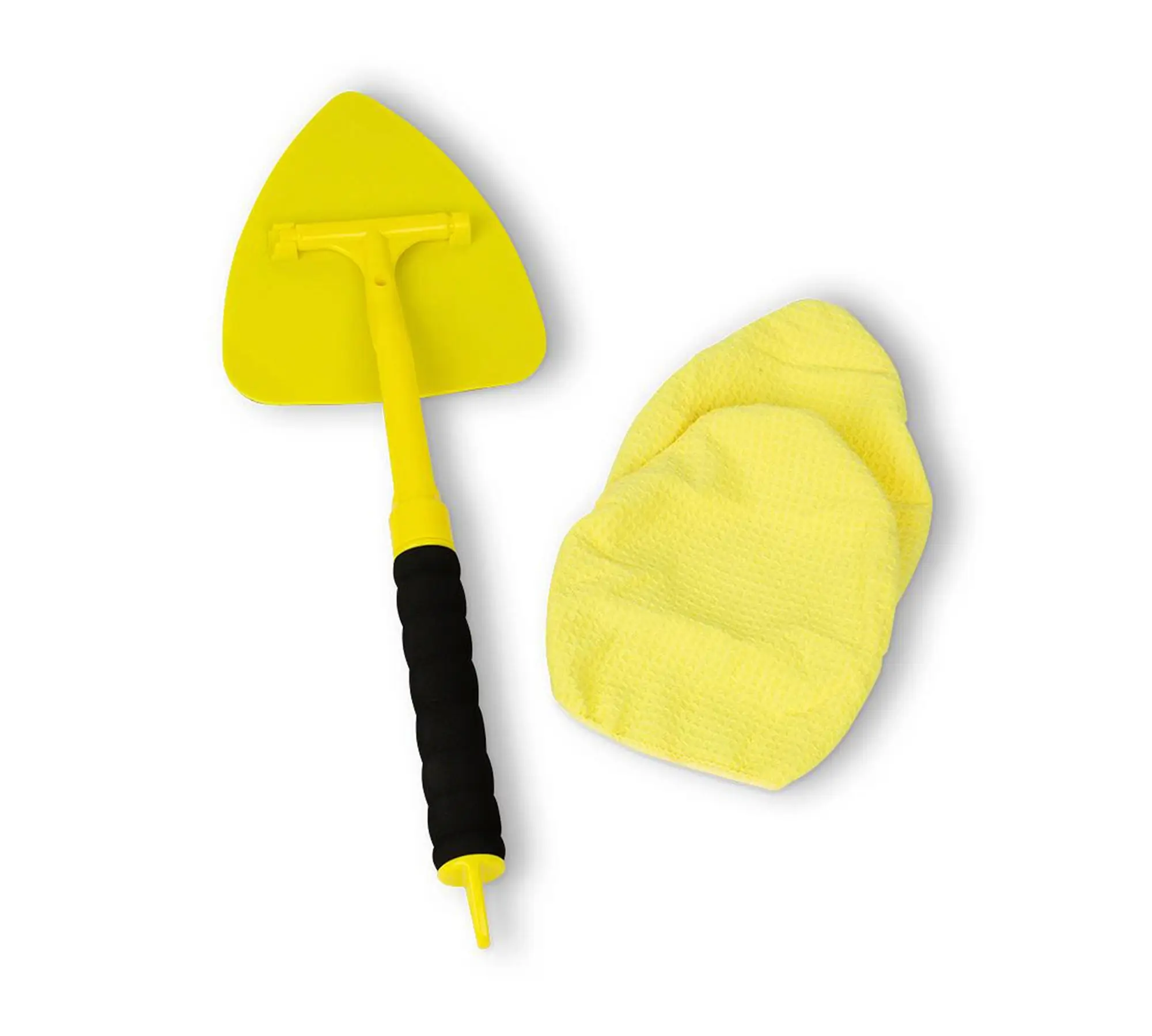 Stoner Car Care Invisible Glass Quick Change Reach & Clean Tool - Window Cleaning Kit with Premium Microfiber Covers for Hard-to-Reach Areas