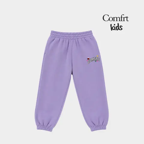 Comfrt | Kids Varsity Logo Jogger | Soft Heavyweight Boys & Girls Jogger Sweatpants
