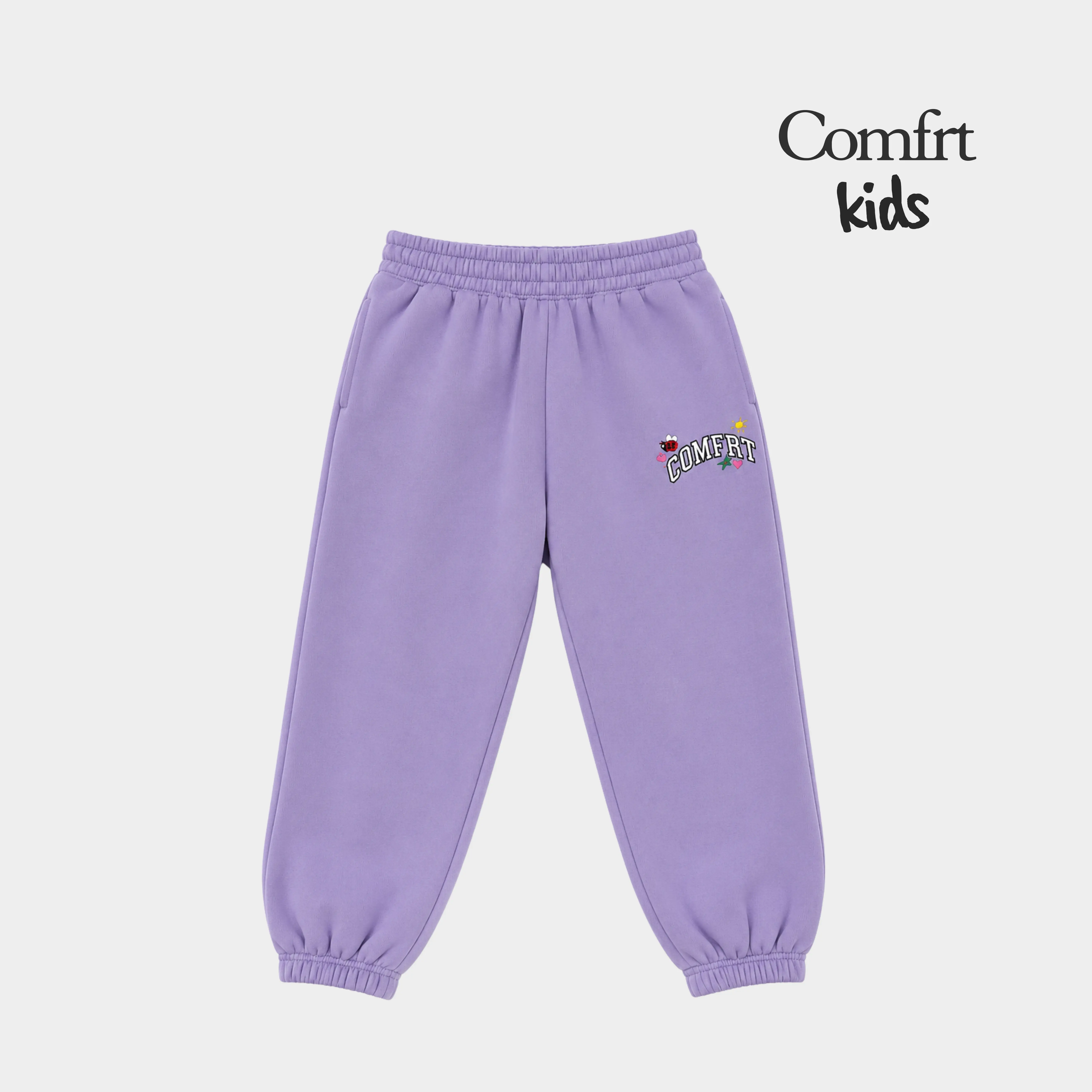 Comfrt | Kids Varsity Logo Jogger | Soft Heavyweight Boys & Girls Jogger Sweatpants Comfrt | Kids Varsity Logo Jogger | Soft Heavyweight Boys & Girls Jogger Sweatpants