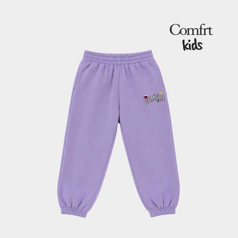 Comfrt | Kids Varsity Logo Jogger | Soft Heavyweight Boys & Girls Jogger Sweatpants