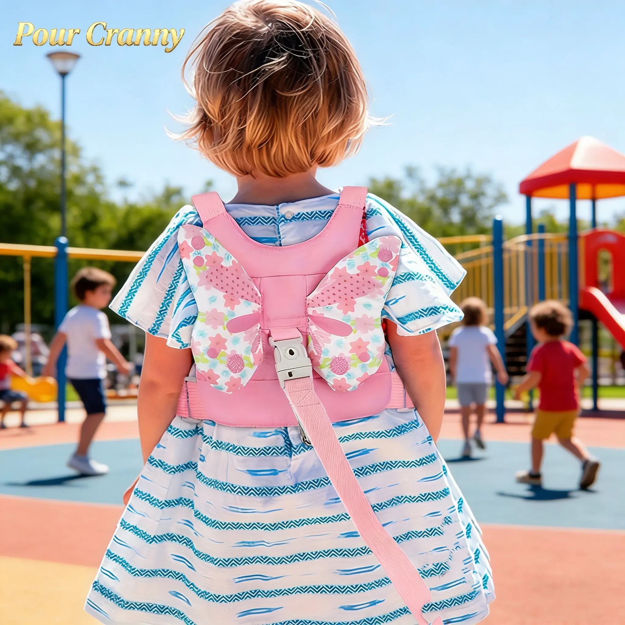 Butterfly Harness — Anti-Lost Safety Leash, Safety Harness, and Backpack Strap-Sports Protective Gear Butterfly Harness — Anti-Lost Safety Leash, Safety Harness, and Backpack Strap-Sports Protective Gear