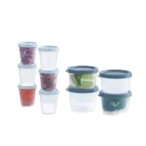 Tupperware Portion All Tupper Minis Set - Compact Mini Storage Containers for Snacks Seasonings & Sauces - Perfect for On-the-Go Use