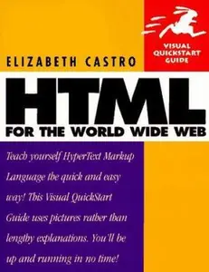 USED-HTML for the World Wide Web (Visual QuickStart Guide) by Castro (Paperback)