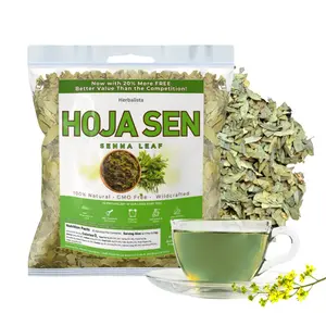 Herbalista - Viral 5oz (141g) Hoja Sen (Senna Leaf) Herbal Tea - Premium Hoja Entera Senna de Calidad | 100% All-Natural Loose Leaf| Non-GMO Mexican Herbal Tea Wildcrafted.