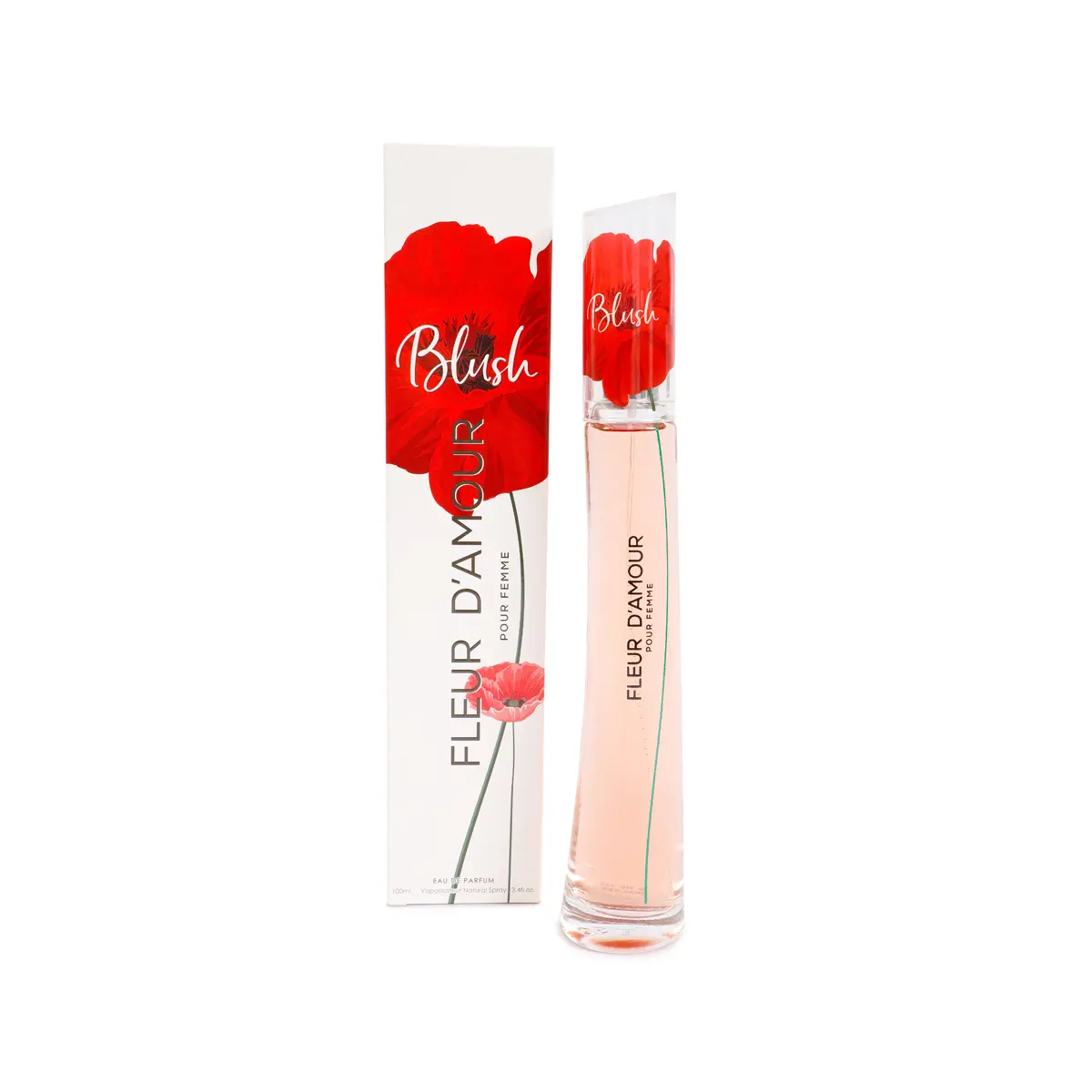 Fleur D'Amour Blush Pour Femme Eau De Parfum Natural Spray Perfume for Women 100ml/3.4fl.oz.