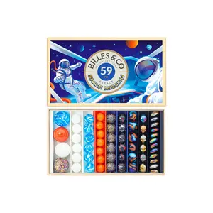 Billes & Co Marbles--  Space Mission Large Box