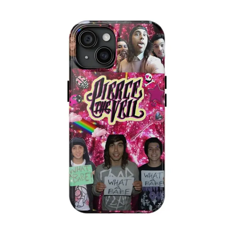 Pierce Veil I Cant iPhone Tough Case Hear You 2025 Tour Rock Design, Durable Protection for iPhone 11-17, Emo Gift for Punk Fans - TikTok Shop Pierce Veil I Cant iPhone Tough Case Hear You 2025 Tour Rock Design, Durable Protection for iPhone 11-17, Emo Gift for Punk Fans - TikTok Shop