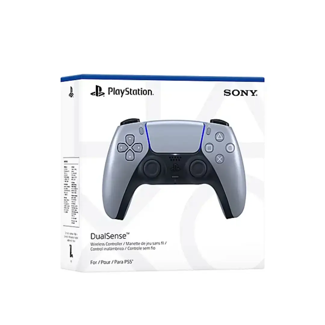 Sony PlayStation 5 DualSense Wireless Controller - Sterling Silver Sony PlayStation 5 DualSense Wireless Controller - Sterling Silver