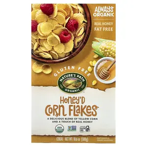 Nature's Path Organic Honey'd Corn Flakes Cereal, 10.6 oz (300 g)
