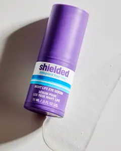 Shielded Beauty Night Life "Live" Probiotic Eye Serum - Hydrating Peptides & Live Probiotics for Brighter Firmer Eyes 15 mL