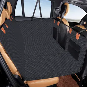 Nw 8Lbs Back Seat Extender for Dogs Durable Pet Bed 51"x61" Waterproof Oxford Fabric Car Seat Cover with Storage Bags for Small Medium Large Dogs