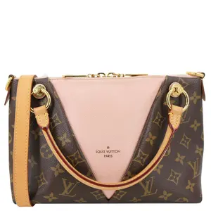 Pre-owned Louis Vuitton Canvas Shoulder Bags V BB Monogram Satchel Bag Pink