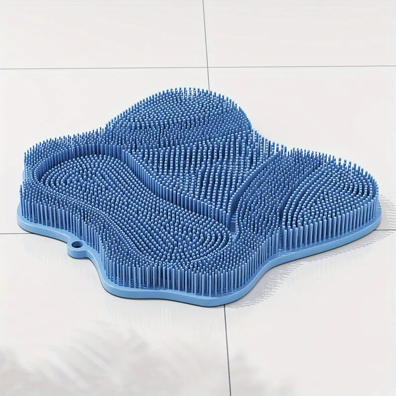 Cat massage brush, for cat scratching and self-grooming, suitable for living room, pet cat room, balcony and bathroom, multi-scenario pet accessory, Grooming Accessories, cat massage brush, rubber bristles, scratching brush, self-grooming brush, cat owner