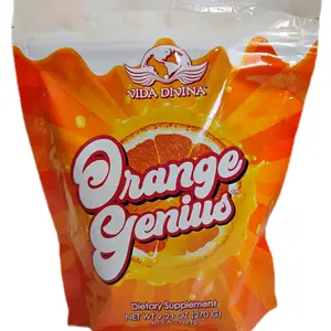 Orange Genius: Citrus Hydration Meets Brain Boosting Power & Fitness Orange Genius: Refresca tu Día, Fortalece tu Salud supplement