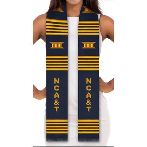 North Carolina A&T (NCA&T) State University Kente Graduation Stole