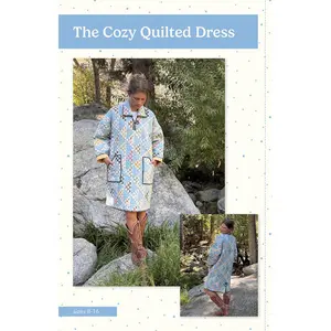 Bluebird Patterns The Cozy Quilted Dress Pattern