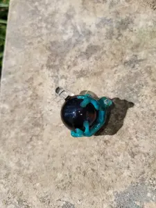 Glass Frog Necklace - Hand Blown Glass