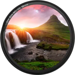 58mm MC UV Filter - Ultra Slim 16 Layers Multi Coated Ultraviolet Protection Lens Filter for    DSLR Camera Lens