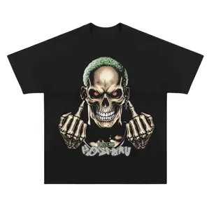 Skull Rodman Vintage Tee, Dennis Rodman T-Shirt, Unisex Basketball Shirt, Hip Hop Graphic Tees, Gifts Shirt, Menswear Womenswear Streetwear