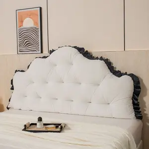 Luxury Washable Bedside Pillow, High-Quality Cushion for Bedroom, Sofa, Hotel, Dormitory, Home Decor, Moisture-Wicking, All-Season Use, Breathable Cushion