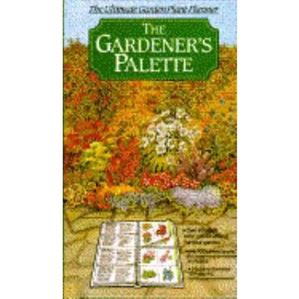 USED Book - The Gardener's Palette: The Ultimate Garden Plant Planner by Rainbird (Hardcover) - english