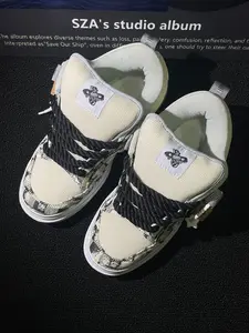 Autumn New Versatile Athletic Plaid Sneakers Classic Thick Tongue Luxury Board Shoes Men's Large Size Couple, Casual Low Top Canvas Rubber Sole Sports Shoes Minimalist Casual Trainers
