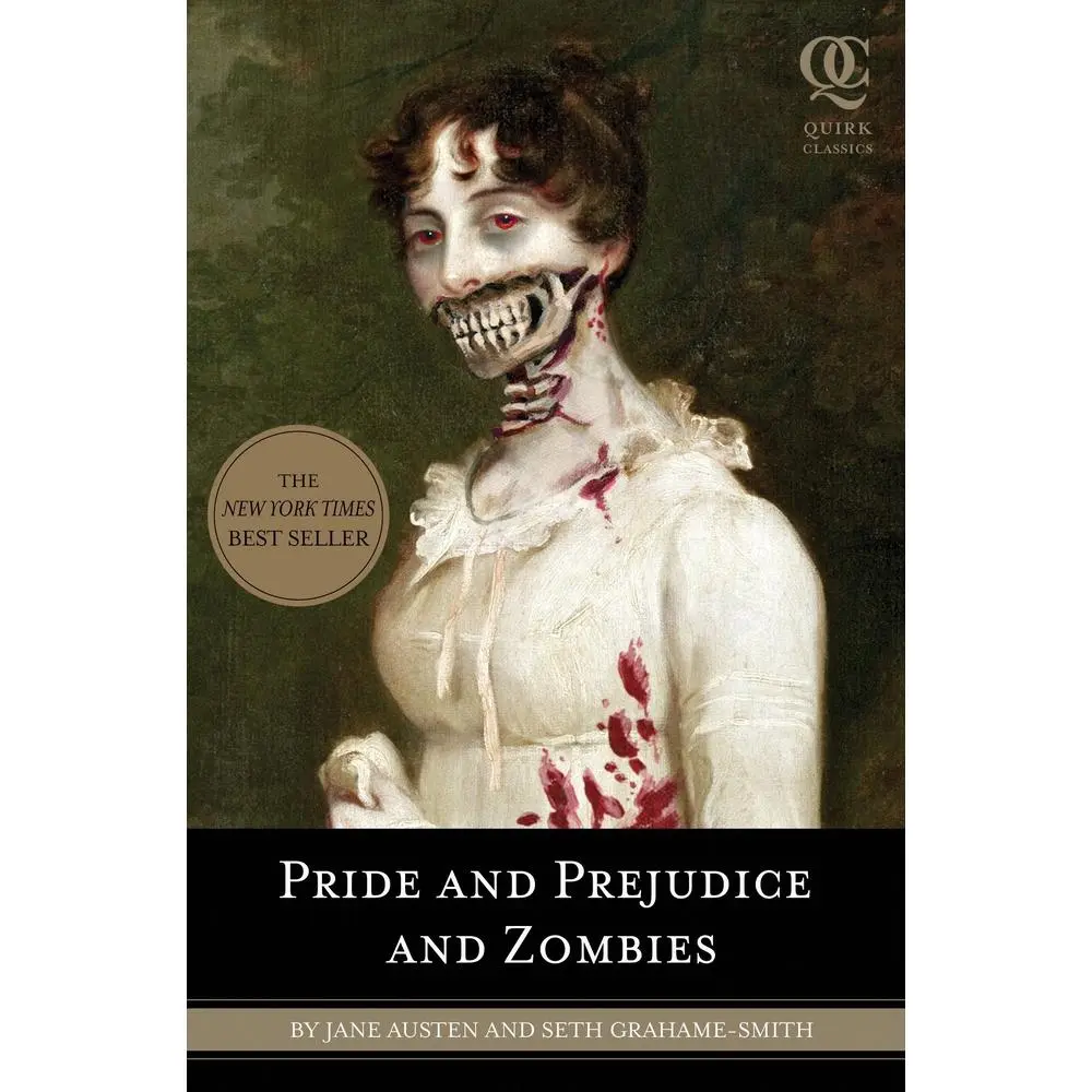 Used Romance Book - Pride and Prejudice and Zombies by Jane Austen, Seth Grahame-Smith (Quirk Books, Soft Cover, English Edition)