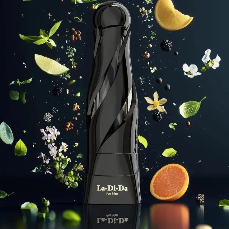 Arabiyat Prestige La Di Da For Him Eau de Parfum (EDP Spray) - Male Aromatic Spicy Citrus Fragrance - 3.4 fl oz (100ml) Long-Lasting Everyday Wear Scent, Long-Lasting Body Scent, Vanilla, Floral