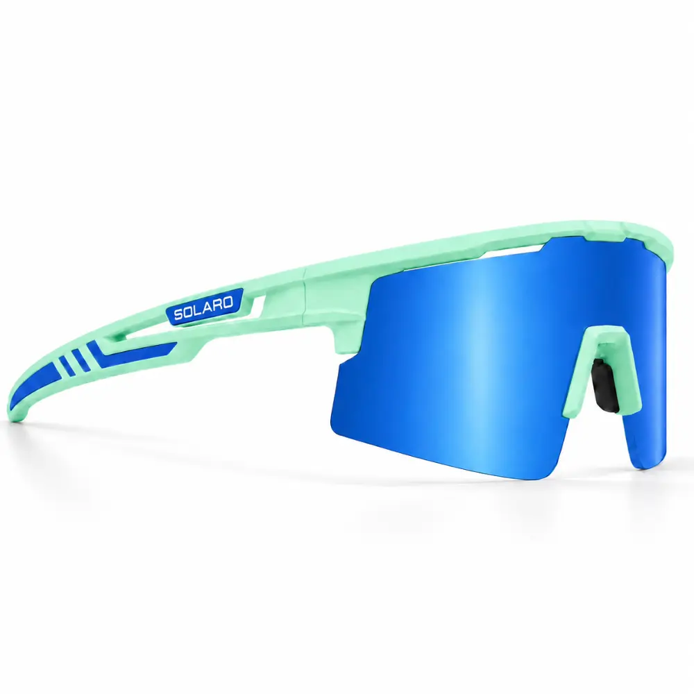 Mint Fresh Baseball Sunglasses for Running, Softball and more | Includes 3 Lenses