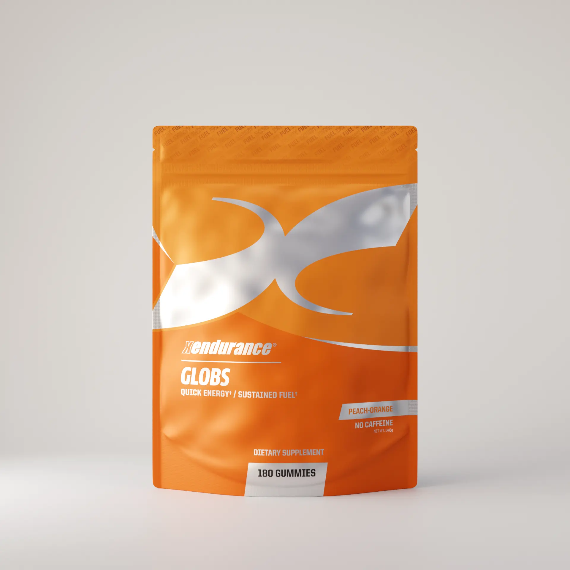 XENDURANCE GLOBS - Energy Gummies with Natural Ingredients, Organic Sweet Potato, Vegan and Gluten-Free, Energy with No Crash