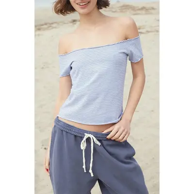 John Galt Pink Bonnie Off The Shoulder TikTok Shop