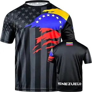 fox & fury Soccer Jersey - Venezuela Flags - Youth & Adult Sizes