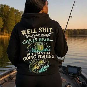 Gone Fishing Unisex Hoodie
