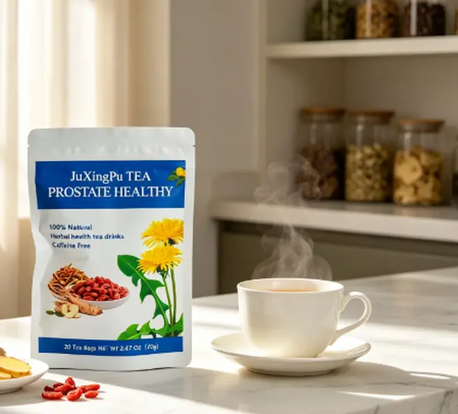 3.5g*20, Prostate Tea, Goji Berries, Dandelion, Ginseng, Dried Tangerine Peel, Green Tea