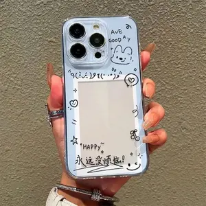 for use with iphone 16 pro max Kitten photo frame cases iphone 15 plus cases for girls iphone 14 pro 13/12/11 cutephonecases for iphone X/XSXSMAX 7/8 PLUS para Samsung galaxy S25 EDGE S24 ULTRA S23 FE S22 PLUS A56/55/54/53