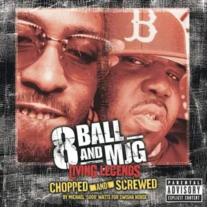 8Ball and MJG - Living Legends: Chopped and Screwed  [COMPACT DISC - CD] Explicit, Chopped & Screwed, Marked / Cut Product