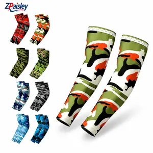 4Pairs /8 Pairs Camo Cooling UPF 50+ UV Protection Arm Sleeves | SunSafeTok OutdoorTok CyclingTok Ice Silk Breathable Sun Sleeves | for Cycling Hiking Fishing Running Motorcycle Summer Outdoor Sports