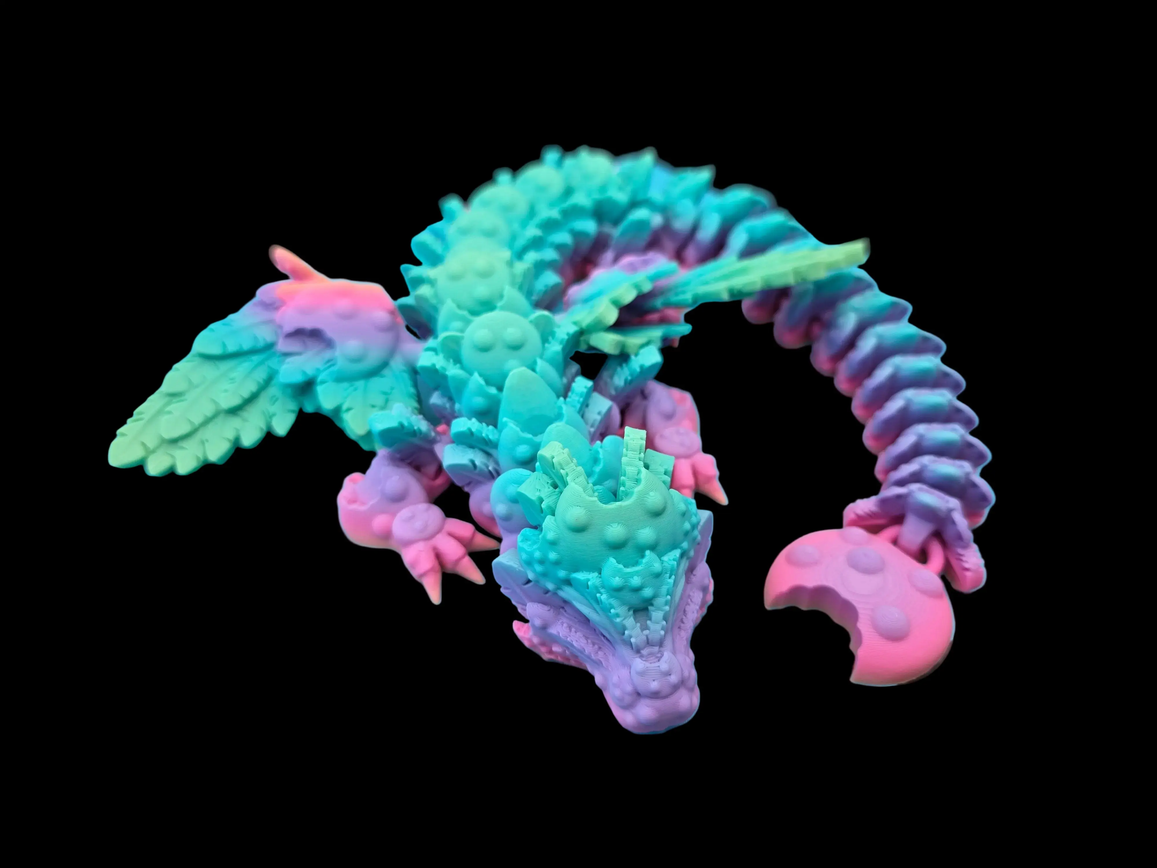 Toy Adult Cookie Dragon, Articulated