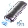 Glowre No-Plastic Ice-Cooling IPL Hair Removal Machine - Adjustable At-Home Face, Body & Bikini Tool with 5 Energy Levels, Default Settings for Painless Smooth Skin Self-Care Beauty Use