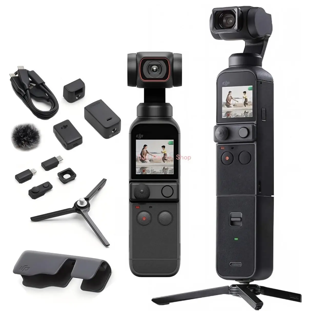 DJI Osmo Pocket 2 Creator Combo 3 Axis Gimbal Stabilizer 4K Camera 64 MP Pixel